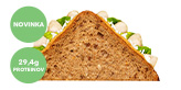 Proteínový sendvič<br><strong>morčací filet steak</strong>