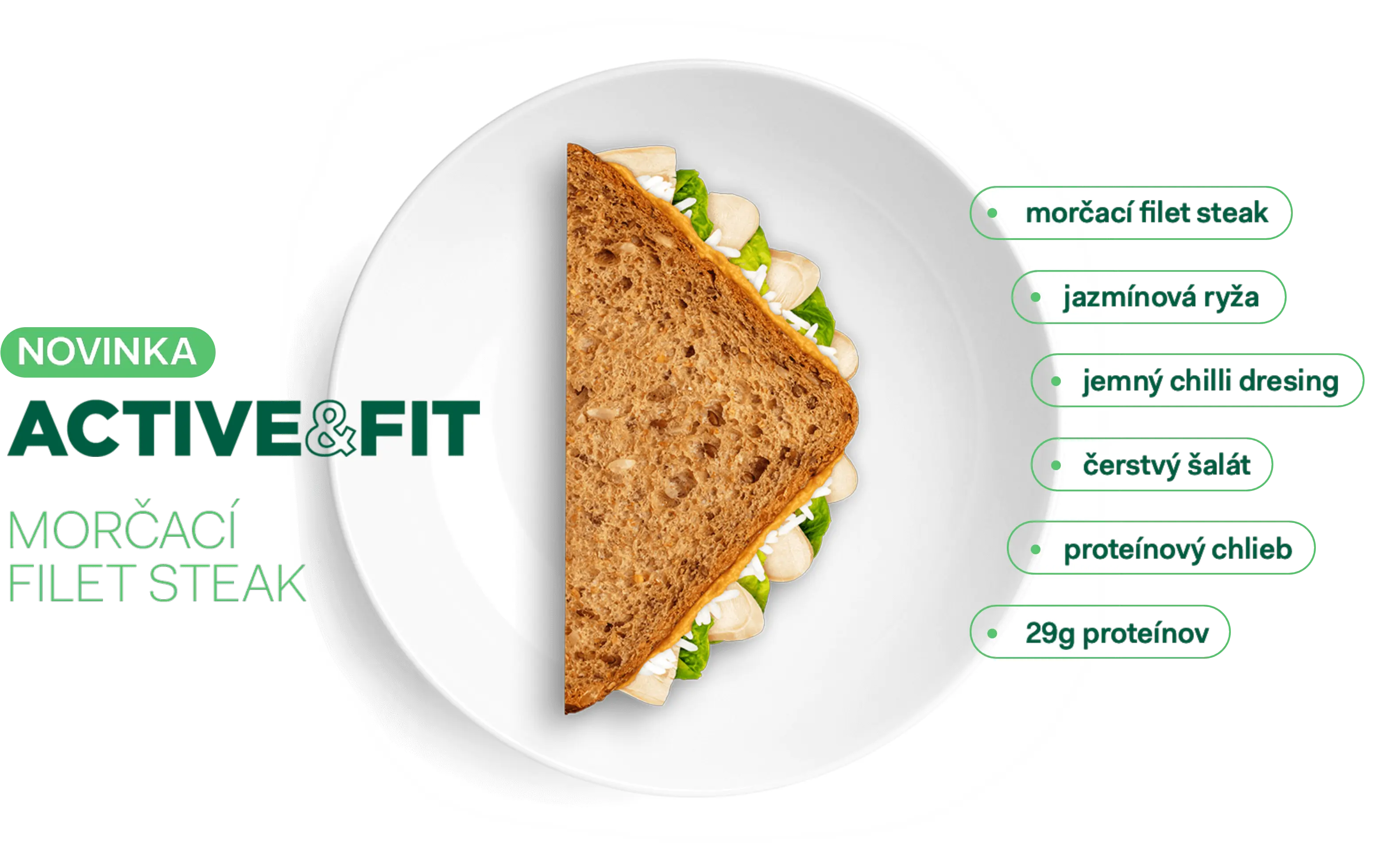 Naštartuj sa s Active & Fit sendvičmi